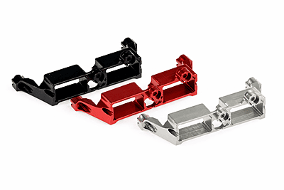 Traxxas TRX4 TRX6 Diff Lock Servo Mount Aluminium Upgrade Silver